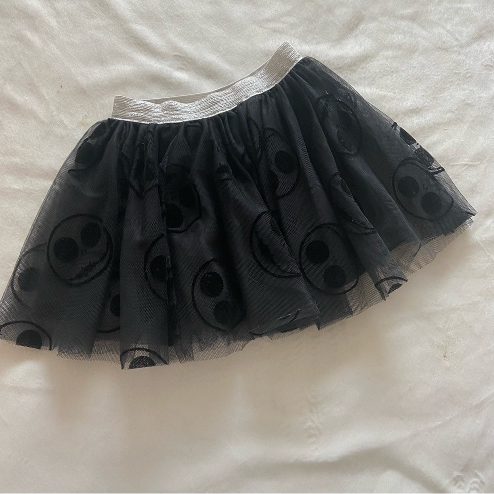 Disney Nightmare Before Christmas Tulle Skirt Black size 3T